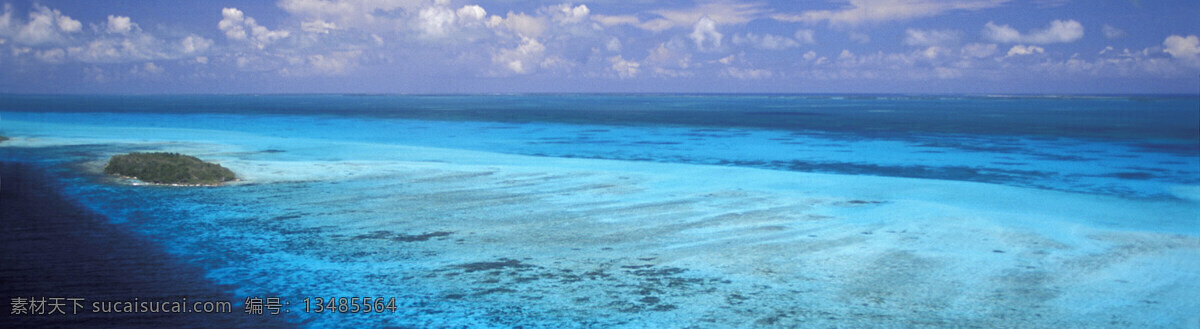 湛蓝 大海 banner 背景 淡蓝色背景 横幅背景 蓝色科技 矢量素材