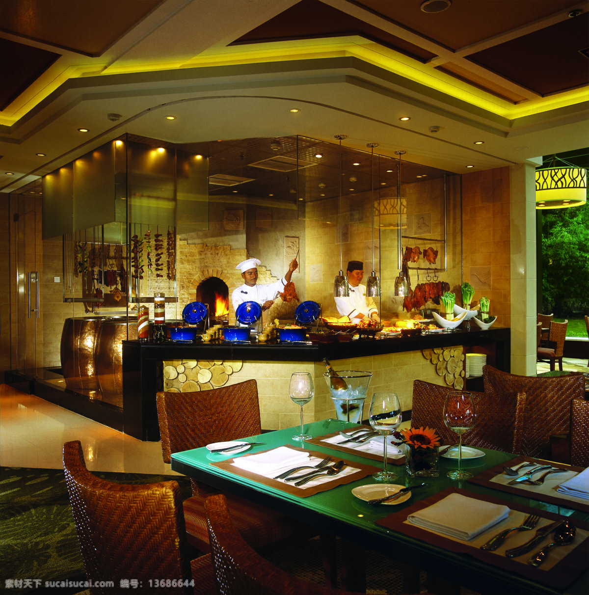 菜肴 餐具 餐厅 厨师 家具设计 建筑园林 酒店设计 盘子 自助餐 香格里拉酒店 五星级酒店 端菜台 室内设计 实景 拍摄 资料 水果 西餐厅 硬包 泰国 洲际酒店 台子 室内摄影 家居装饰素材