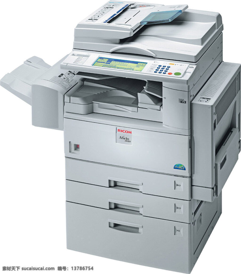 黑白打印机 打印机 先进的打印机 正面打印机 理光打印机 工业生产 现代科技
