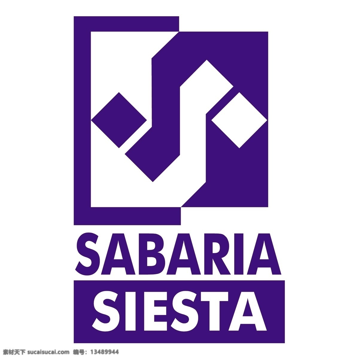 sabaria 标志 午睡 自由 白色