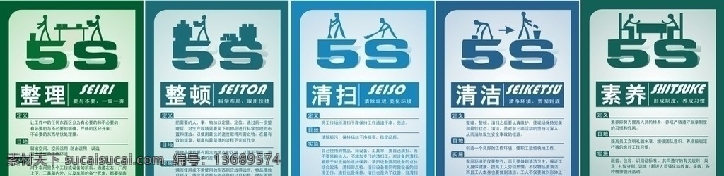 5s 现场 管理法 整理 整顿 清扫 清洁 素养 五常法 管理 标识 标语 企业 挂画 企业5s挂画 企业挂画 企业标语 3s 漫画 企业口号 企业管理 挂画模板 5s模板 企业精神 企业墙画 矢量