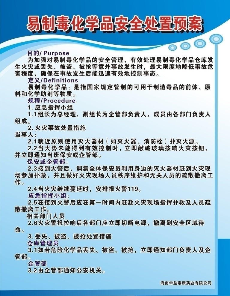制度栏 蓝色 化学 制度 简约 大方 矢量