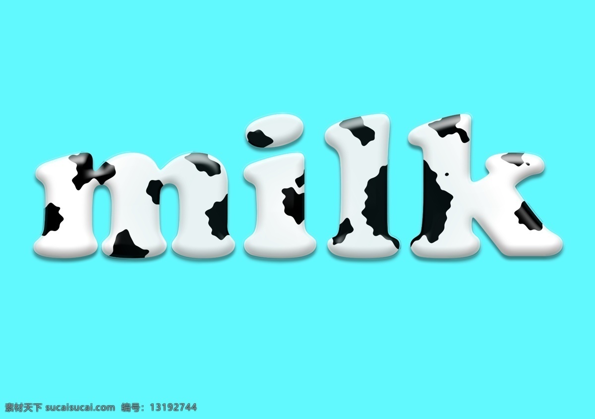milk字体 milk 字体 牛奶效果字体 牛奶 奶牛 字体效果