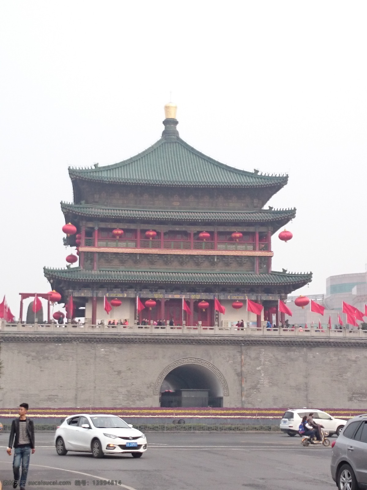 钟楼 西安钟楼 西安地标 钟楼城楼 西安旅游 旅游日记 旅游摄影 国内旅游