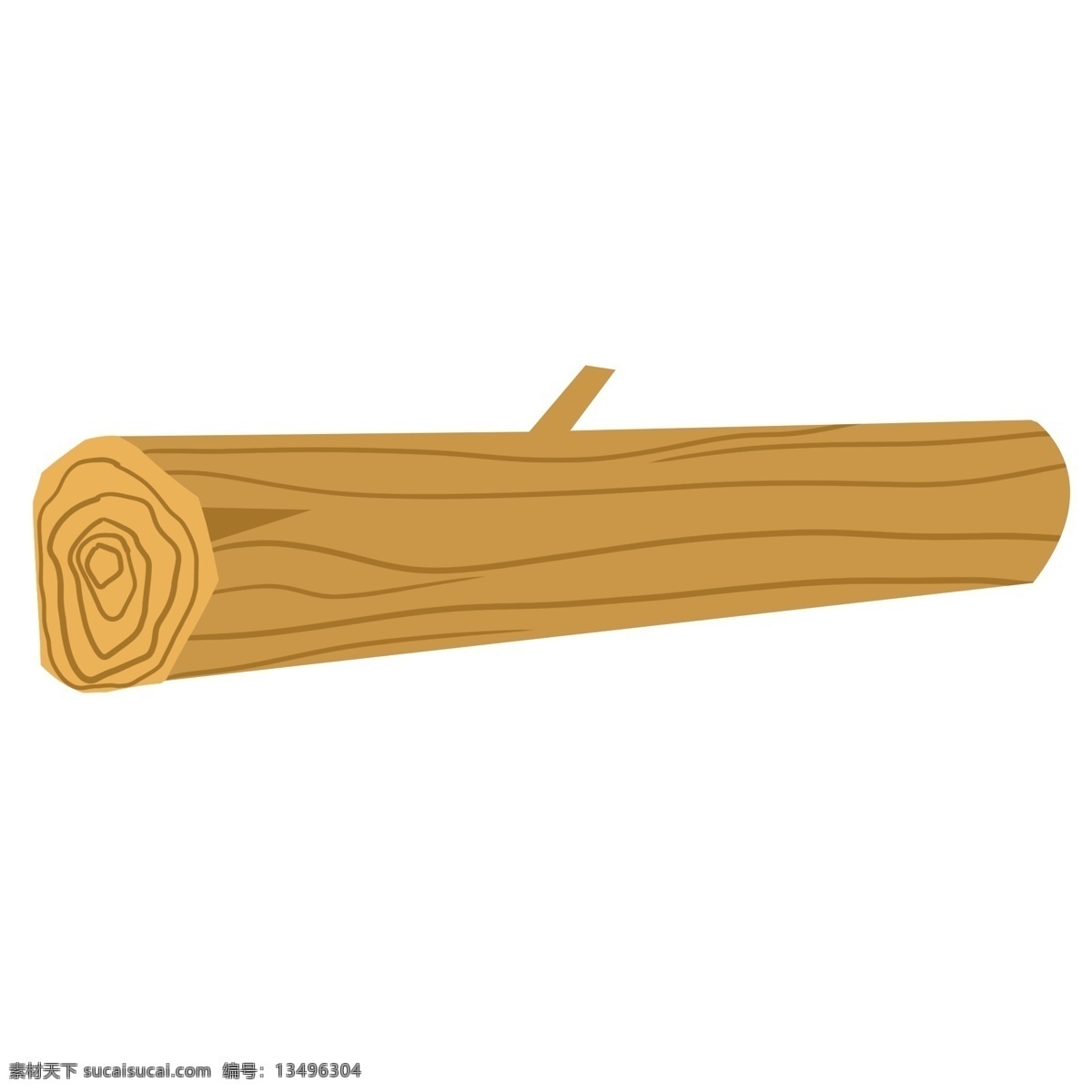 矢量图 长长 木桩 木材 木头 树木 树干 纹理 树纹