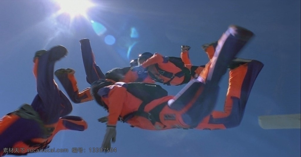壮观跳伞 跳伞 运动 极限运动 冒险运动 体育运动 实用高清素材 高清实拍素材 高清影视素材 多媒体设计 视频剪辑 avi 源文件