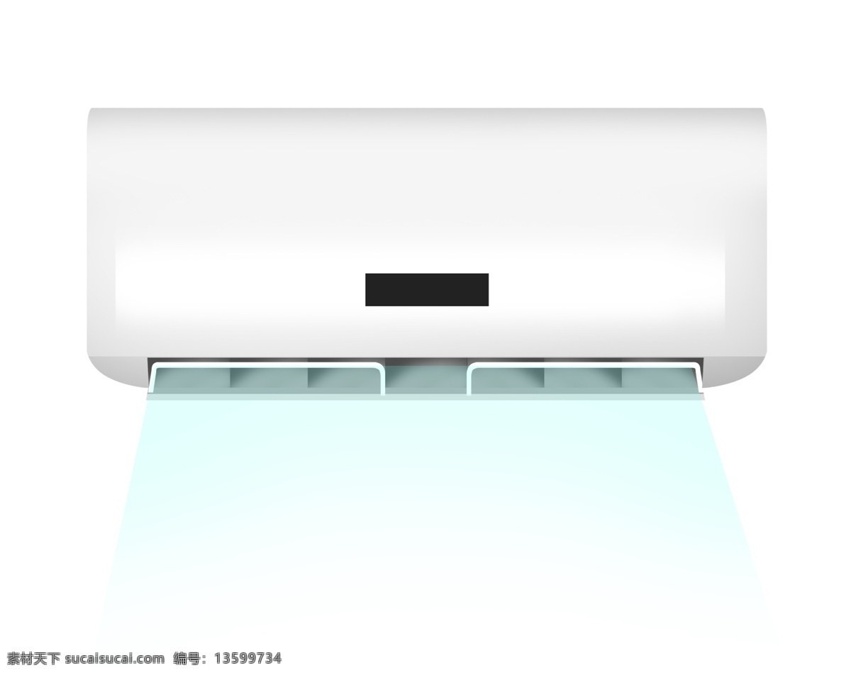 挂机 电器 空调 插画 家用电器