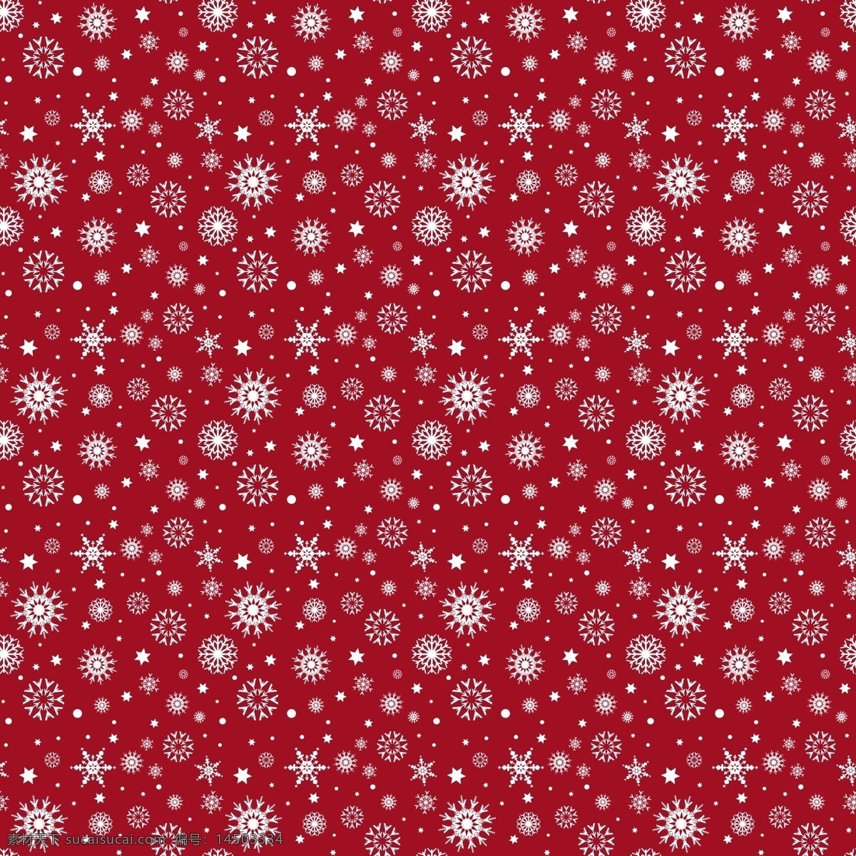 红色 小 雪花 无缝 背景 矢量 花纹 冬季 贺卡 无缝背景 红色背景 底纹背景 圣诞节背景