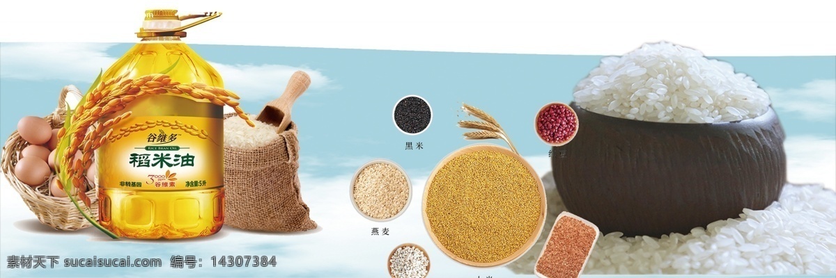 食用油大米 优质大米 大米饭 买油翁 有机大米 粮油 分层