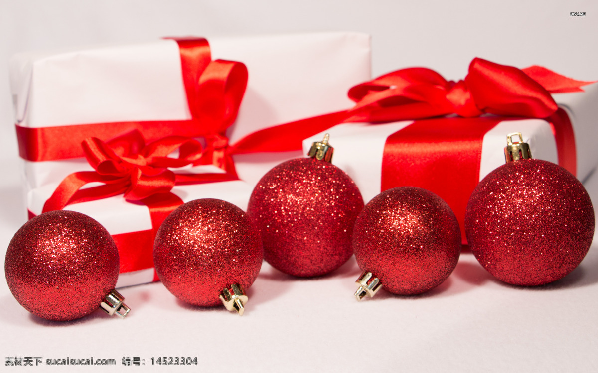 红色 圣诞节 铃铛 背景 圣诞 圣诞姐
