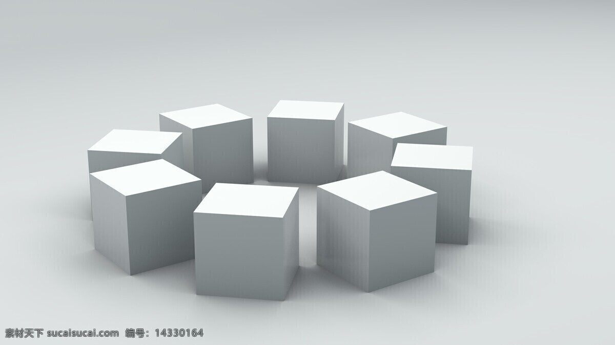 立体几何组合 立方体 创意几何 立体组合 空间艺术 立方体排列 3d模型 3d设计