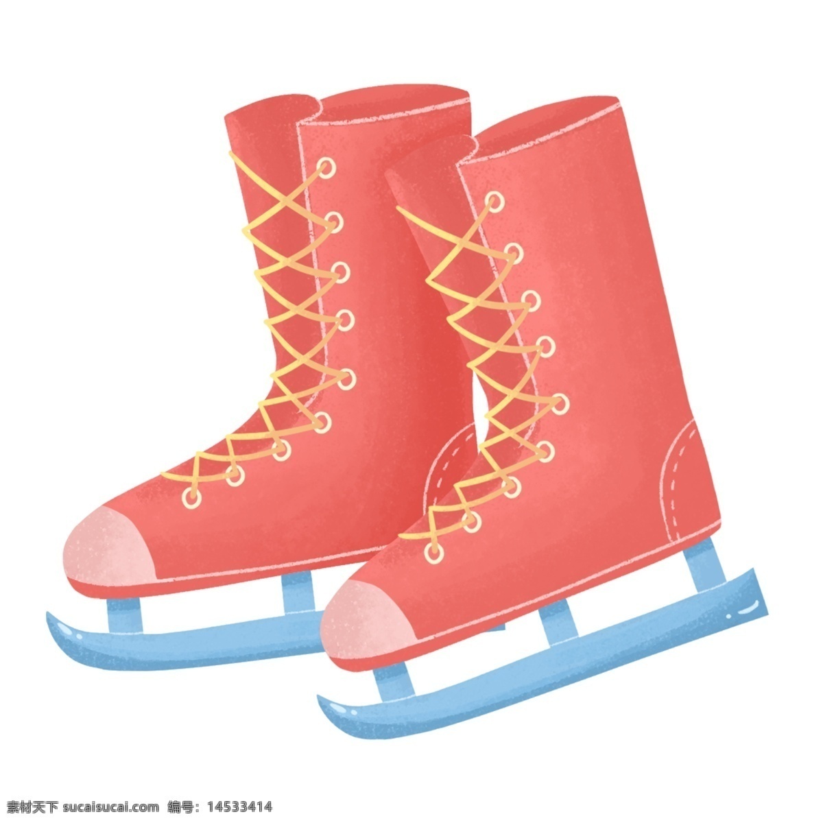 红色 溜冰鞋 手绘 车 好 红色的溜冰鞋 漂亮的溜冰鞋 手绘溜冰鞋 卡通溜冰鞋 溜冰鞋装饰 溜冰鞋插画 滑雪 工具