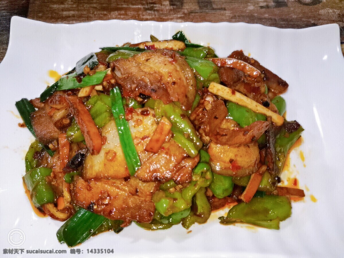 回锅肉图片 回锅肉 炒肉 豆干 五花肉 炒菜 食为天 餐饮美食