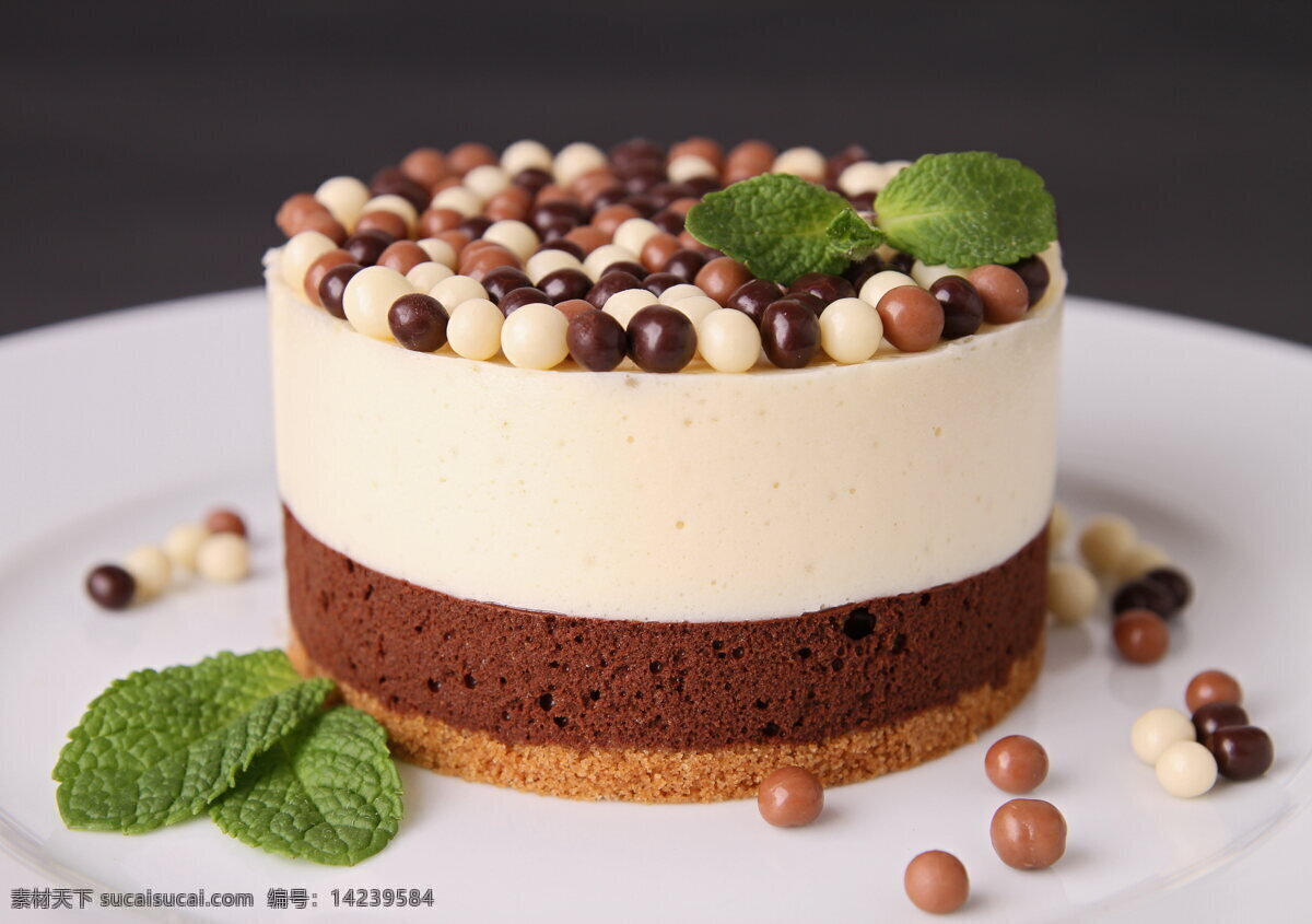 巧克力 豆 生日蛋糕 高清 漂亮的 蛋糕 糕点 点心