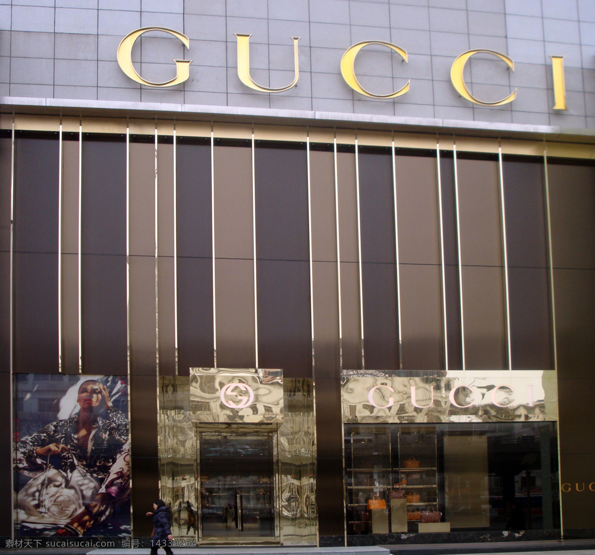橱窗 大牌 建筑摄影 建筑园林 金属质感 咖啡色 美女 门头 gucci 商场 外立面 展架 展位 箱包 家居装饰素材 展示设计