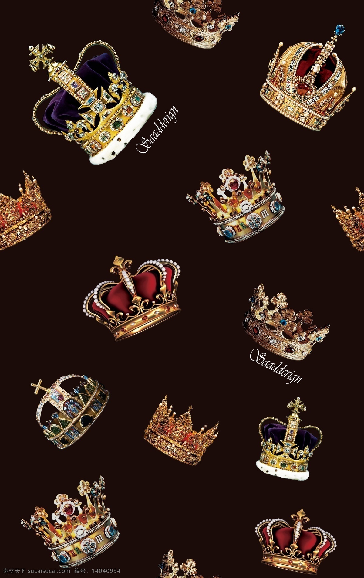 皇冠 中世纪 君主 国王 欧洲 底纹边框 背景底纹