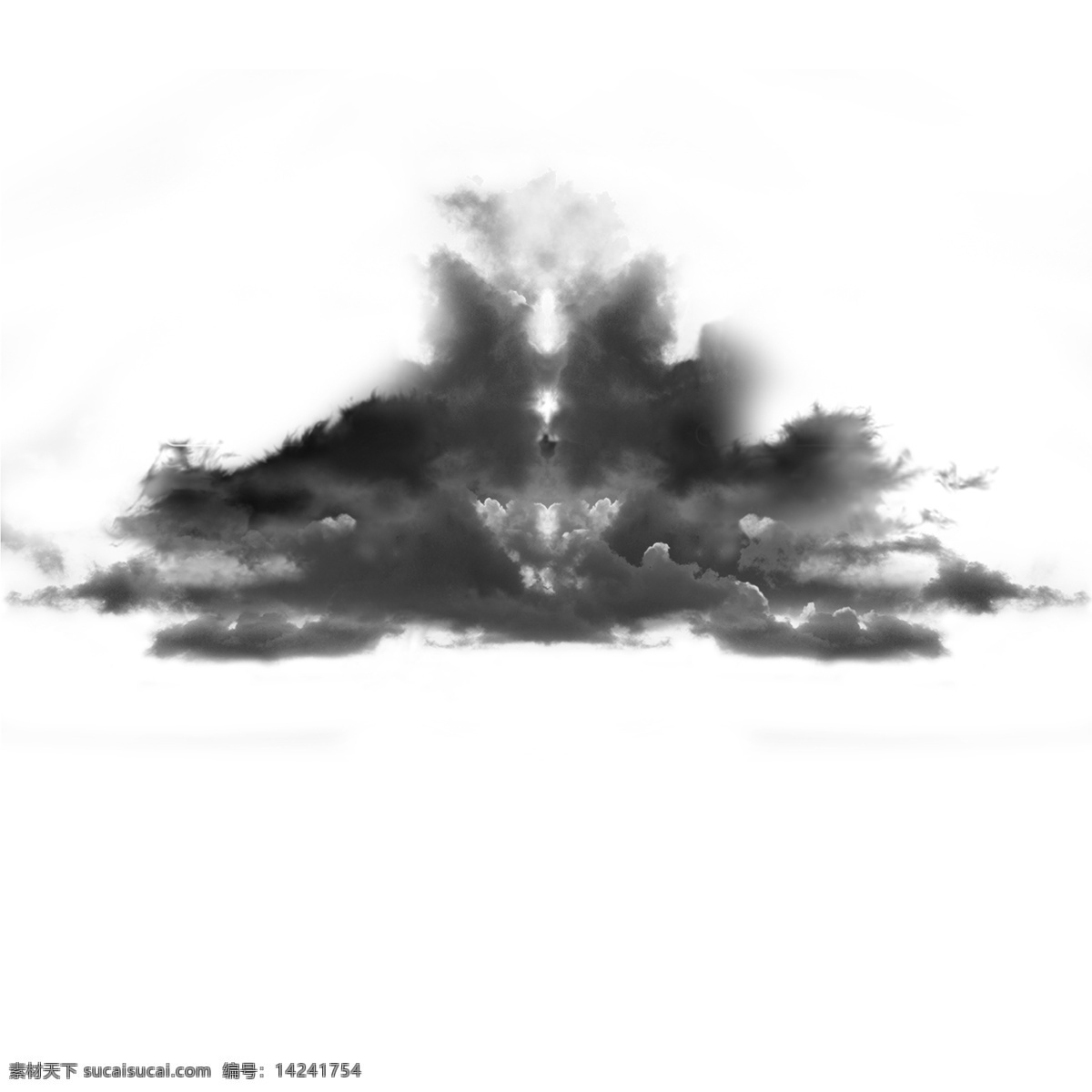 云 实物 质感 商用 天空 元素 海报