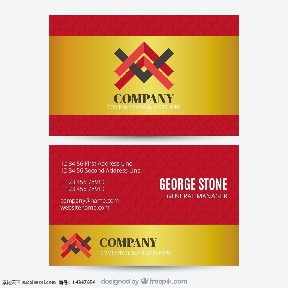 红金色名片 商标 名片 商务 抽象 卡片 模板 办公室 红色 展示 黄金 文具 公司 抽象标志 企业标识 品牌 现代 身份