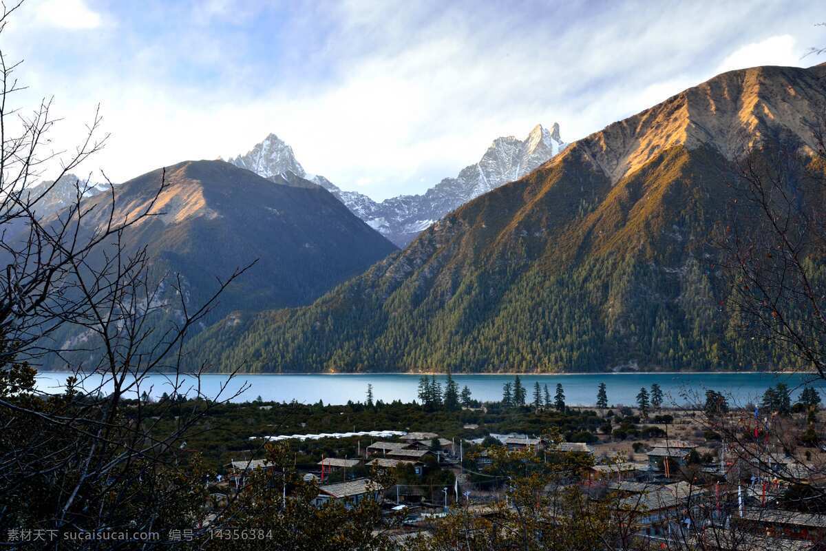 西藏 巴松 措 风景