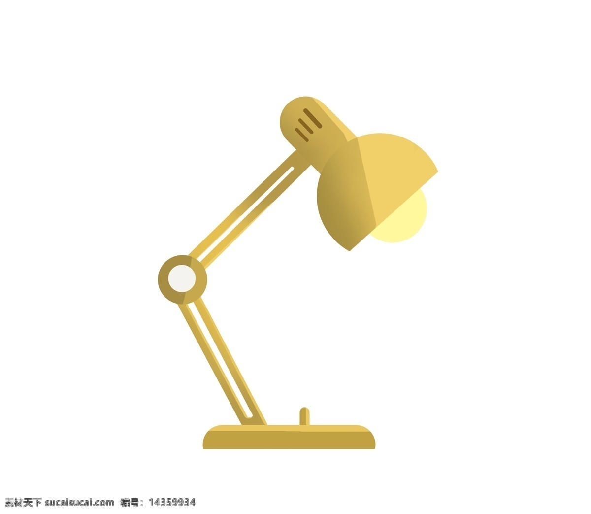黄色 台灯 装饰 插画 黄色的台灯 立体台灯 漂亮的台灯 创意台灯 办公台灯 台灯装饰 台灯插画
