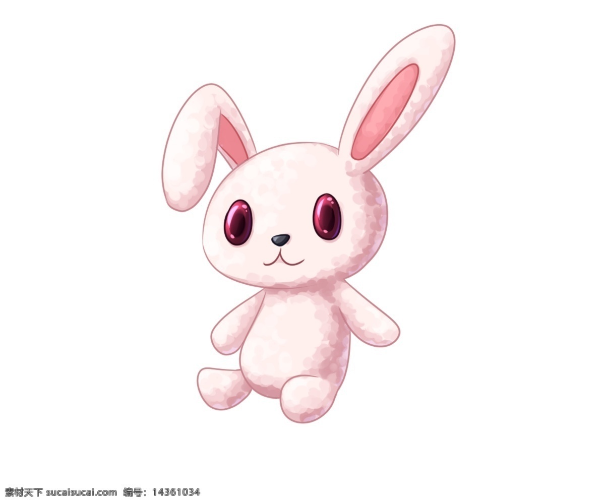 萌 可爱 兔子 玩偶 兔子玩偶 布娃娃 玩具 装饰图案