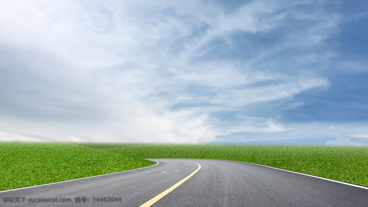 蓝天 白云 道路 风景摄影 公路风景 天空 路面风景 马路风景 美丽风景 美丽景色 美景 道路摄影 其他类别 生活百科