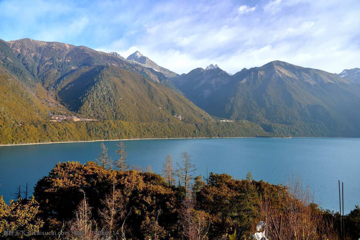 西藏 巴松 措 风景