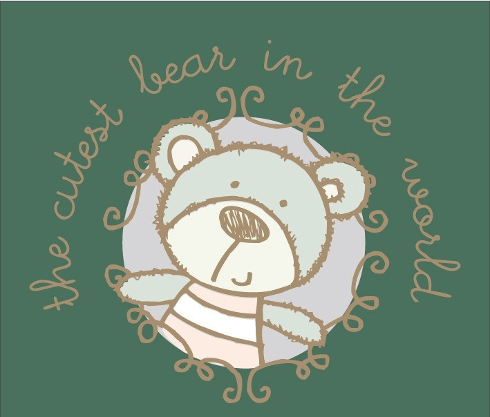 可爱小熊 熊宝宝 头像 快乐小熊 快乐 可爱 卡通图案 卡通设计 矢量